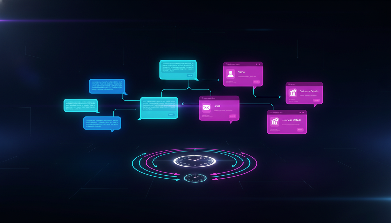 Every Telegram conversation becomes a qualified lead. BizNode captures name, email, and business details automatically while your bot chats