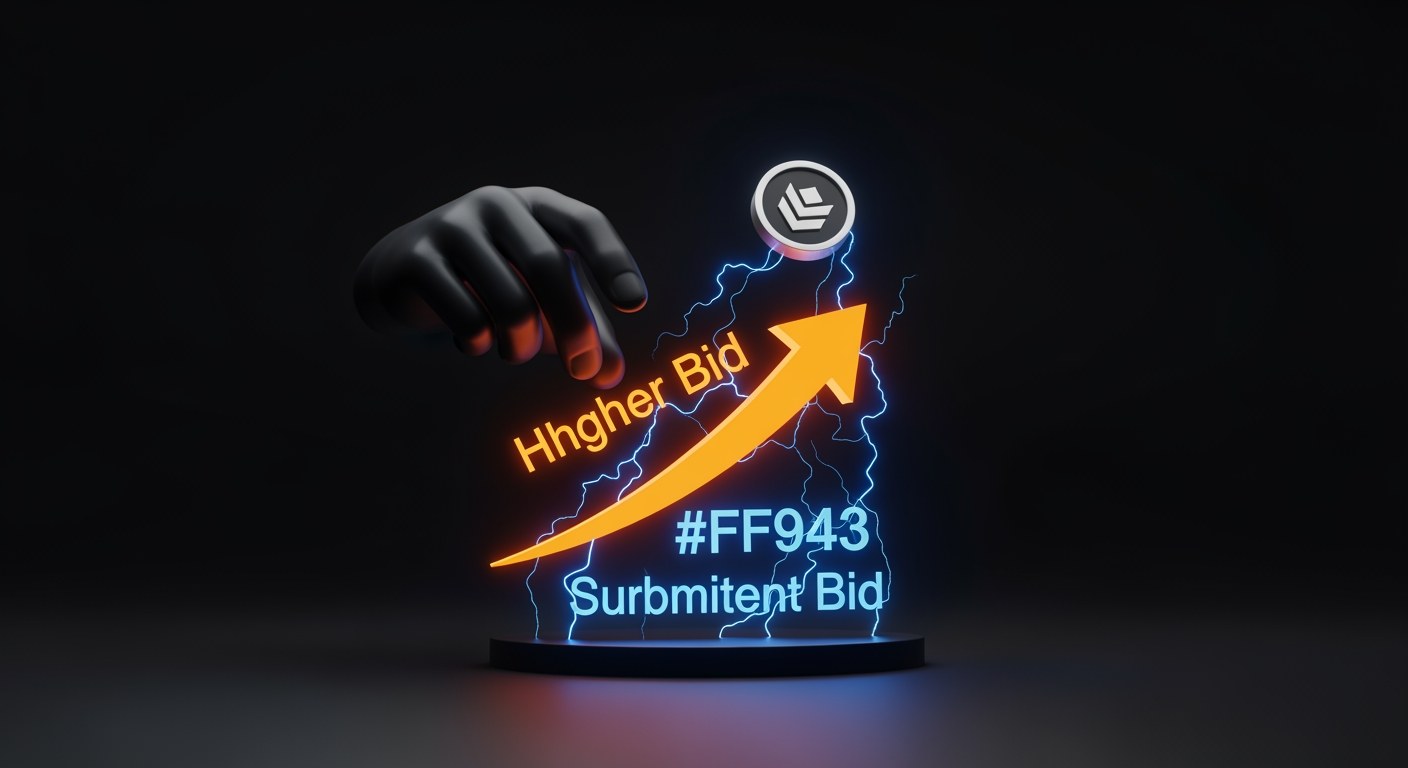 Step 3: Submit a higher bid