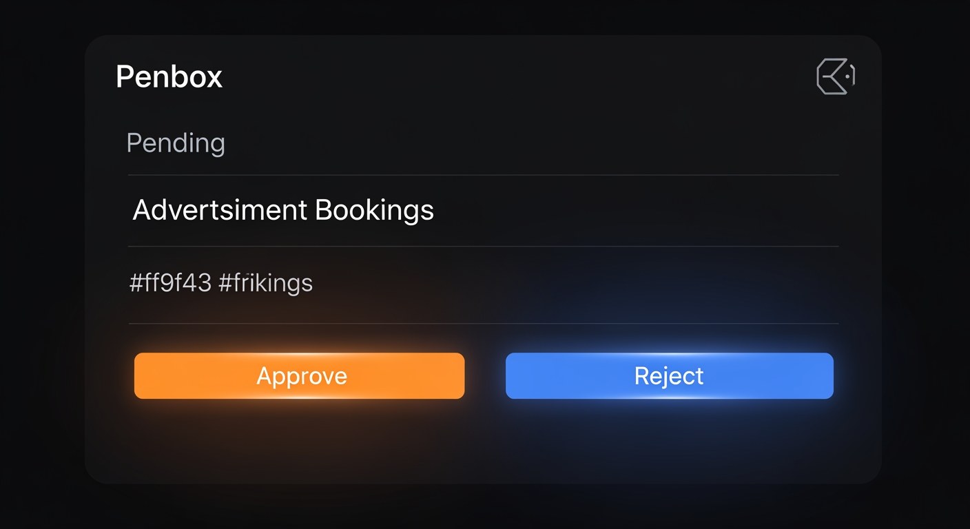 Step 4: Approve incoming bookings